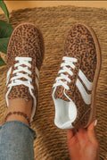 Leopard Everyday Lace-Up Sneakers