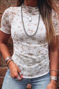 Prairie Lace Mesh Top