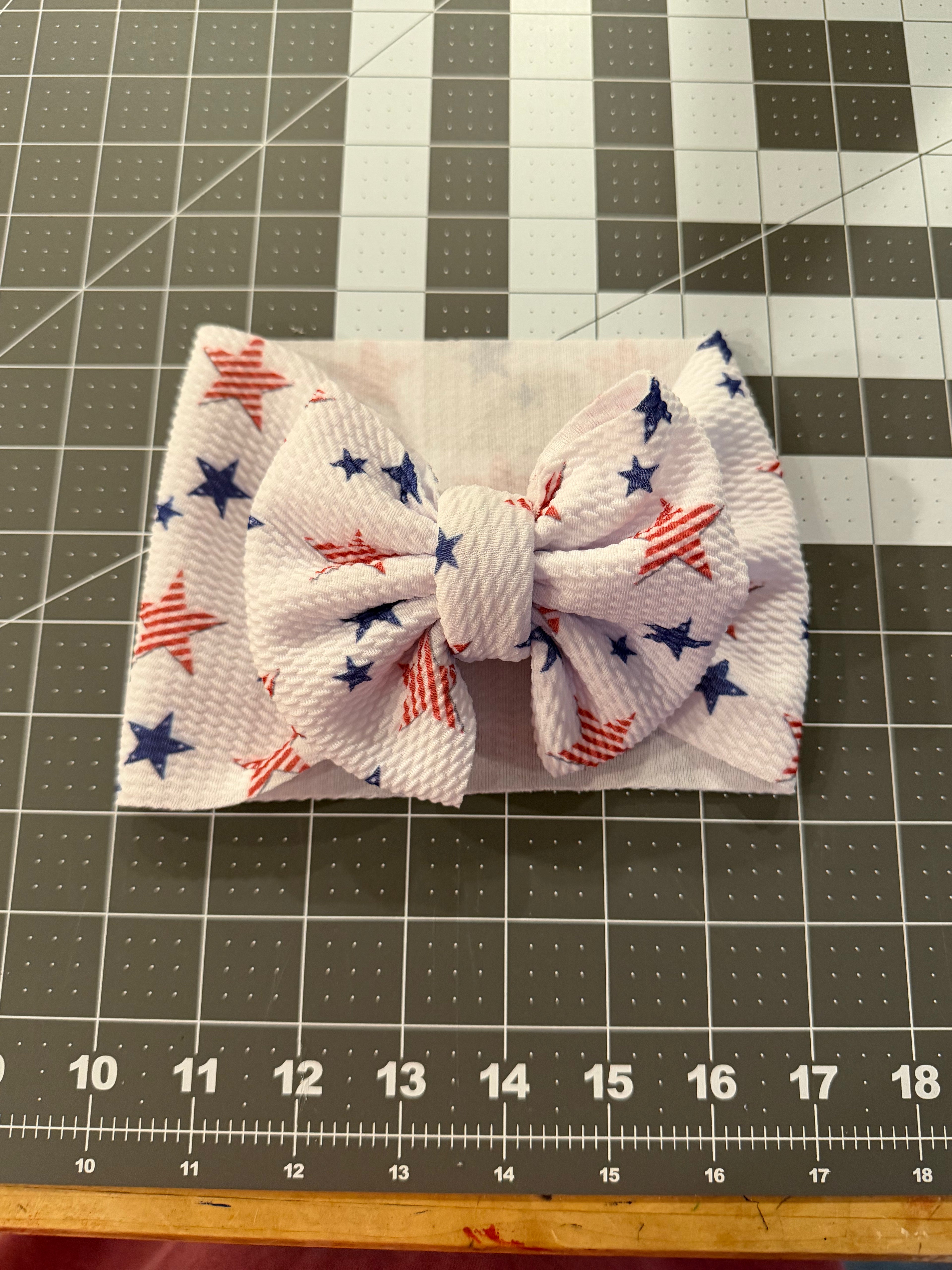 Headwrap Bows-Printed