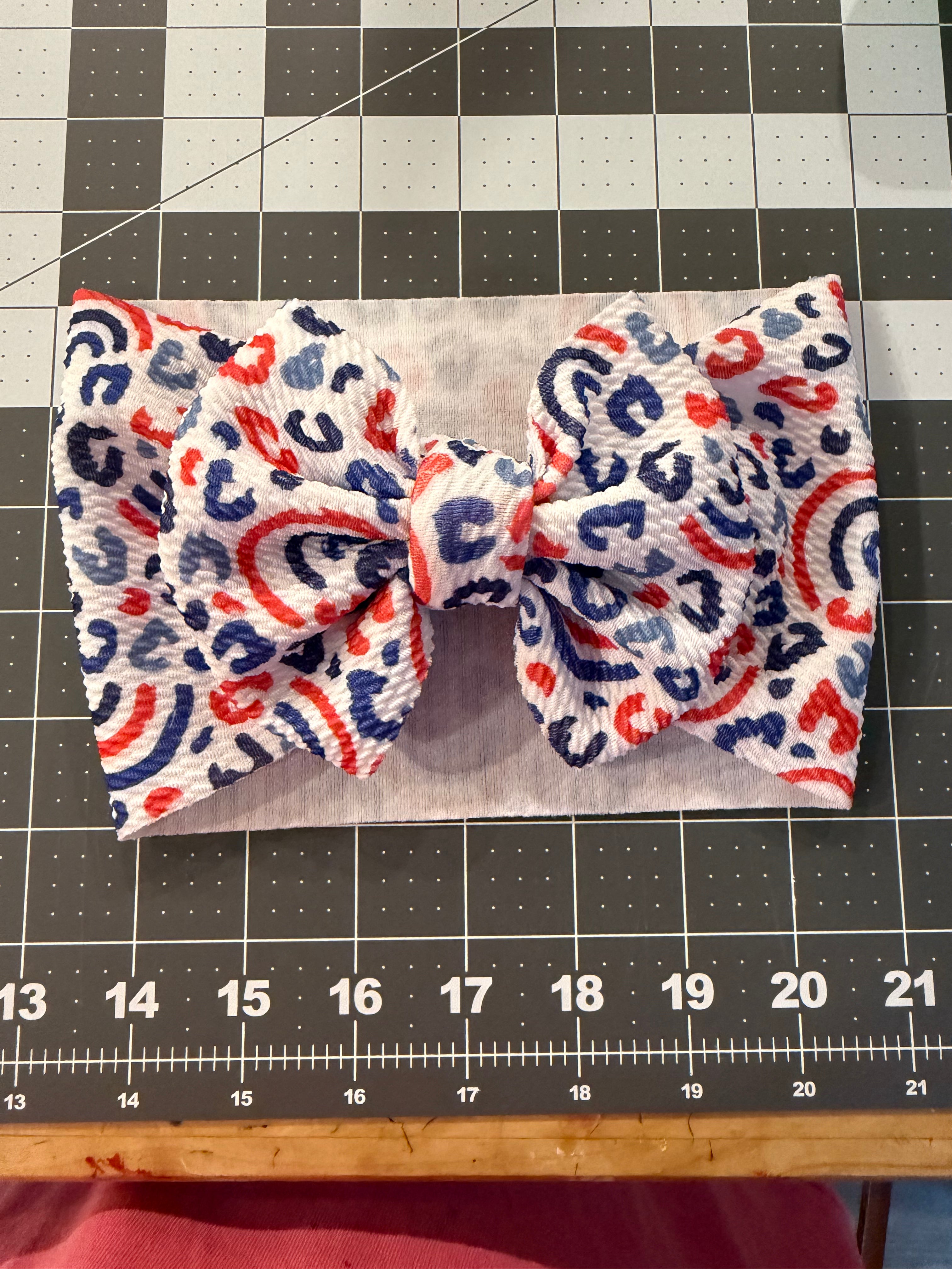 Headwrap Bows-Printed