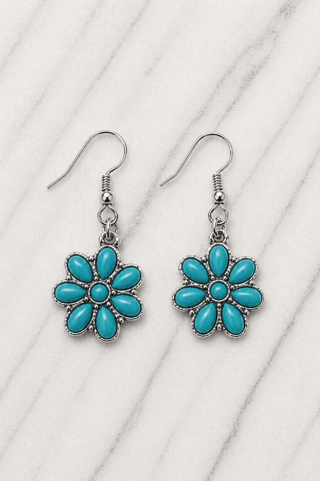 Turquoise Bloom Earrings