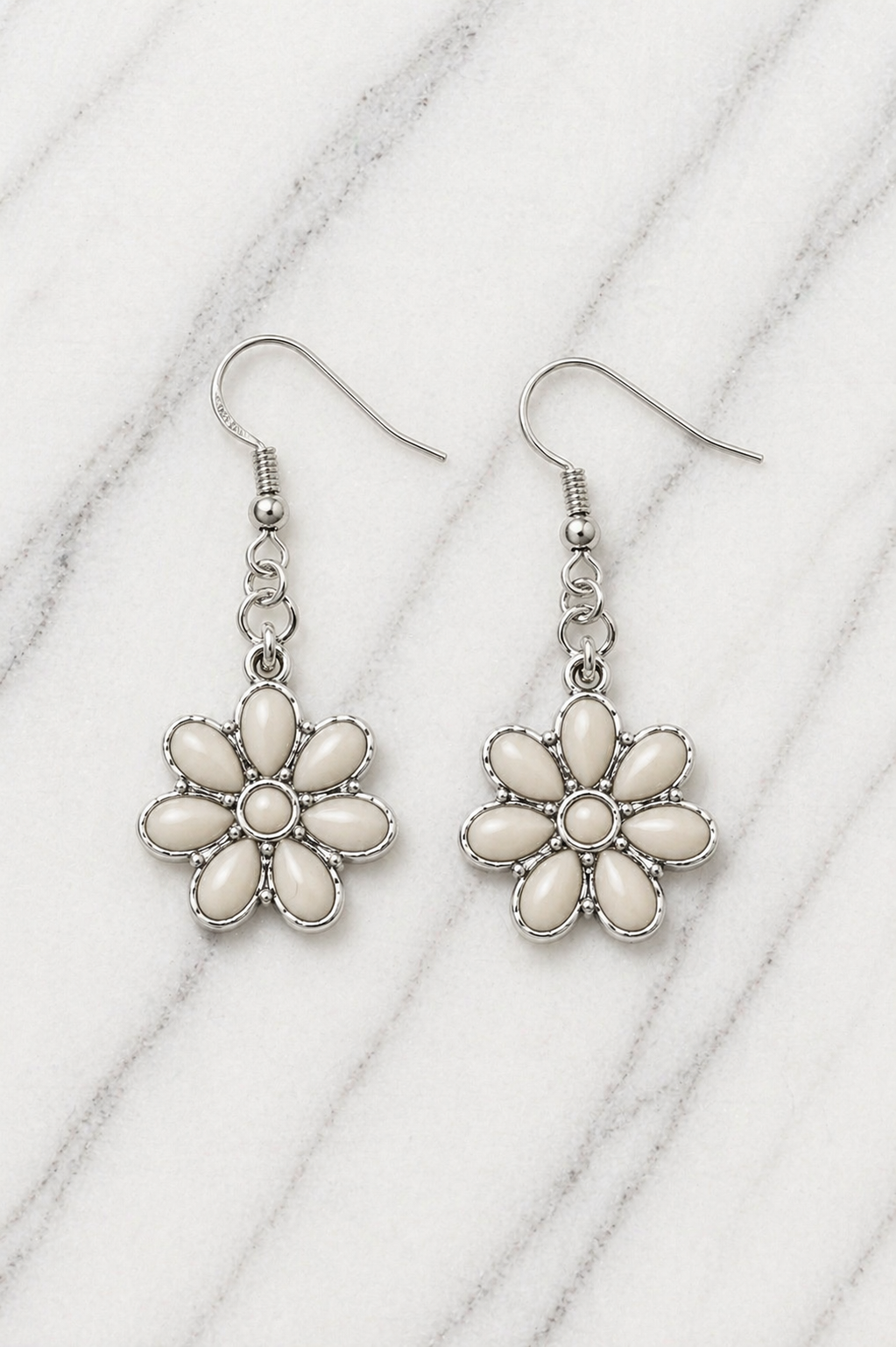 Ivory Bloom Earrings